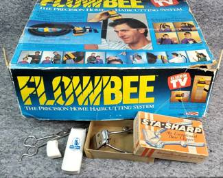Vintage As Seen On TV Flowbee Hair Styler Set, Grooming Items