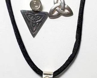 Sterling Silver Celtic Design Necklaces