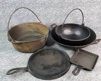 Vintage Cast Iron Cookware