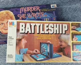 Games1978 Battleship, 1986 Murder She Wrote