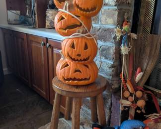Vintage Trendmasters Pumpkin Totem