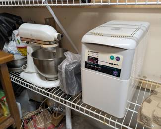Kitchen Aid & Bread machine