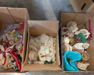 Vintage Christmas ornaments