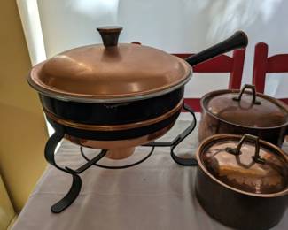 Copper chafing dish