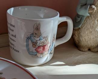 Peter Rabbit Wedgwood mug