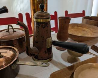 Copper & Brass Coffee pot