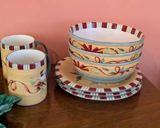 Lenox 'Season Greetings Everyday' dishes