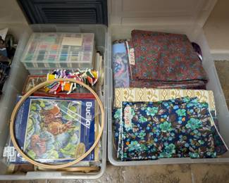 Fabric and sewing notions