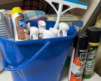 Cleaning supplies