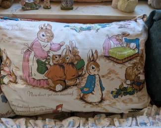 Peter Rabbit pillowcase