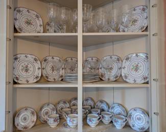 Beautiful Royal Albert England Petit Point China set