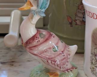 Beatrix Potter Jemima Puddleduck figurine
