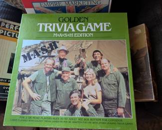 M.A.S.H Golden Trivia Game