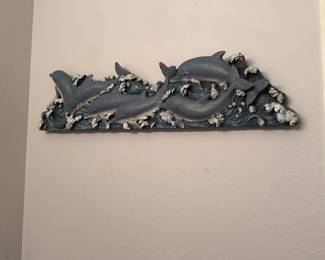 Dolphins wall decor