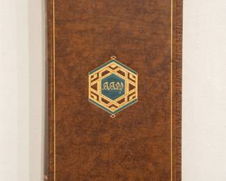 Another view of Five "Minvera Edition" hardcover volumes by A. A. Milne: The Sunny Side, The Holiday Round, The Day's Play, Not That It Matters, and If I May; published by The Library Press Ltd London