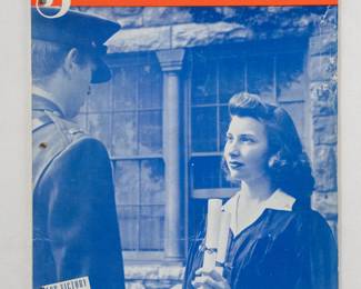 A WWII era University of Kansas Jayhawker magazine 