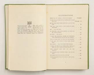 Inside pages of Emma by Jane Austen, illustrated by Charles E. Brock, hardcover, Readers Union special edition by arrangement with original publishers J. M. Dent & Sons Ltd; printed in Hertfordshire, England