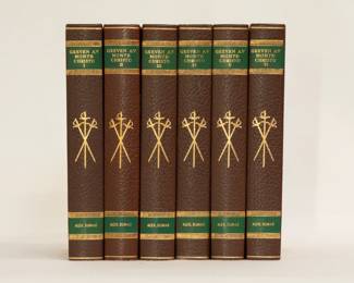 Greven Av Monte-Christo (The Count of Monte Cristo) by Alexandre Dumas, 6 volumes, hardcover, published 1963-1965 by Forlagshuset Norden AB, Sweden