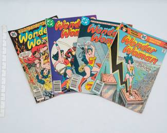 Vintage Wonder Woman comic books