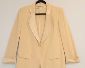 Vintage Sonia Rykiel Paris pale gold evening jacket, size 42