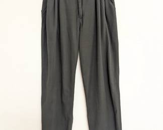 Esprit Collection women's dark grey trousers, cotton blend, size 13/14