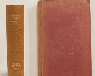 The History of the Decline and Fall of The Roman Empire by Edward Gibbon, with Valorium Notes, Volume III, hardcover, Bohn's British Classics series published 1868 by Bell & Daldy, London