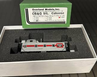 Overland OMI CB&Q StL. Caboose Burlington Route Executive #13547 HO #3896.1