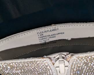 Closeup of the pair of Madden Girl's Flexx-R booties, size 7.5M