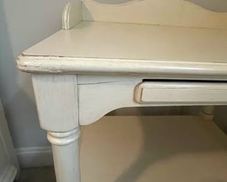 M37 - $140. PAIR of Universal Furniture Nightstands. Measures 24" wide x 18" deep x 30.5" tall. 