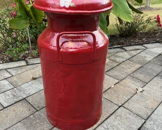 M26 - $40. Painted Milk Can. 
