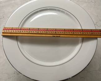 M93 - $150. "Classic Platinum" China.  Service for 16 of most pieces. Some minor wear on the trim. 