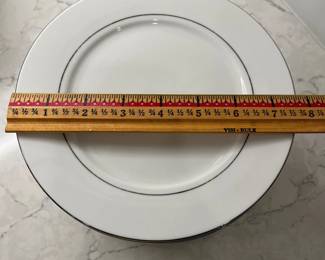 M93 - $150. "Classic Platinum" China.  Service for 16 of most pieces. Some minor wear on the trim. 