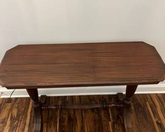 M51 - $85. Solid Wood Entry or Sofa Table. Measure 48.5" x 18" deep x 30.5" tall. 