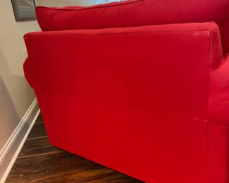 M9 - $400. Craftmaster Oversized Chair. Measures 48" wide x 37" deep x 36" tall. Upholstery is clean and in very good condition - color is bright. No fading noted. 