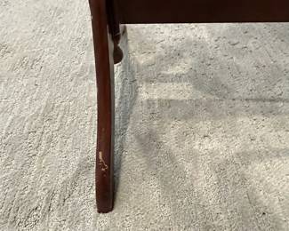 M28 - $40. Adjustable Wooden Floor Mirror. Measures 25" wide x 21" deep x 59.5" tall. 