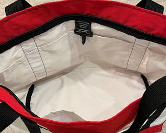 M109 - $85. Ella Vickers Recycled Sailcloth Collection Tote Bag. Measures 21" x 9" x 12" + handles. 