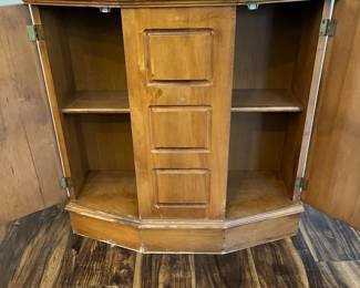 M87 - $30. Vintage Cabinet. Measures 31" wide x 12" deep x 30" tall. 