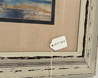 M44 - $40. Sailboat I from Paragon Picture Company. Framed it measures 25.5" square. 