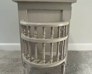 M42 - $75. Storage Cabinet with removable serving tray. Measures 37" wide x 18" deep x 31" tall. Sturdy and very pretty. 