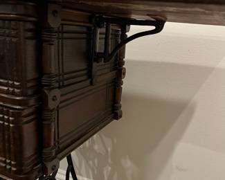 M138 - $75. Treadle Sewing Machine Base. No machine. 