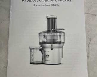 M19 - $40. Breville Juice Fountain CompactBJE200. 