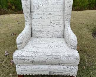 M103 - $95. Single Arm Chair from Better Homes & Gardens. Measures 30.5" x 25" x 46" tall. 