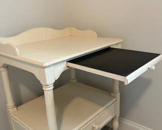 M37 - $140. PAIR of Universal Furniture Nightstands. Measures 24" wide x 18" deep x 30.5" tall. 