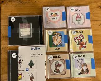 M116 - $20 Each. Brother Embroidery Cartridges. This lot is $20 Each. 