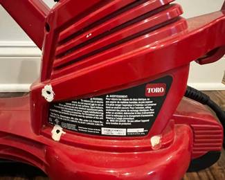 M107 - $25. Toro Electric Leaf Blower. 