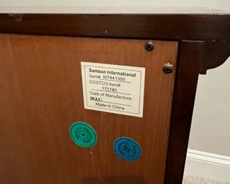 M35 - $100. PAIR of Nightstands. Measures 28" x 17.25" x 28.5". 