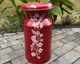 M26 - $40. Painted Milk Can. 