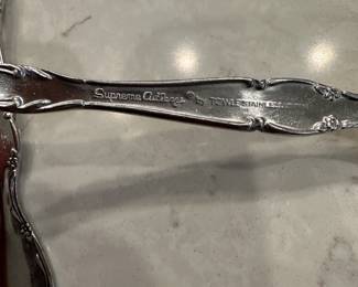 M128 - $100. 69 Pc Towle Stainless Flatware. Supreme Cutlery