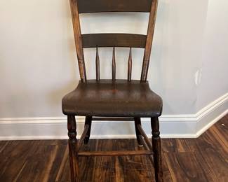 M82 - $25. Single Antique Chair. 