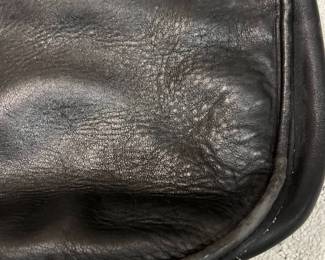 M113 - $85. Vintage Coach Mini Zipper Shoulder Bag. Measures 11.5" x 4" x 10". 